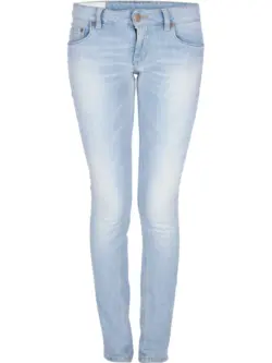 Light blue tight jeans