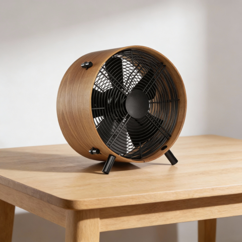 Eksklusiv ventilator i træ